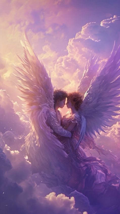 1222 Angel Number, Angel Couple, Divine Magic, Twin Flames Signs, Twin Flame Love Quotes, Angel Lovers, Twin Flame Art, Tender Embrace, Twin Flame Relationship