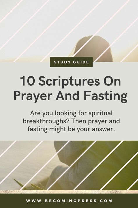 Are you looking for a spiritual breakthrough? Then prayer and fasting might be your answer. Click the link to read more. Scriptures To Read When Fasting, Esther Fasting And Prayer Guide, Scriptures On Prayer, Spiritual Breakthrough, Fasting And Prayer, Powerful Scriptures, Prayer And Fasting, Bible Study Guide, Prayer Scriptures