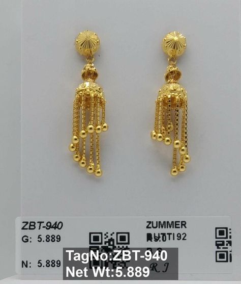 KUBER JEWELLERS P4 Gold Earrings For Kids, Jewelry Necklace Simple, Haldi Outfits, Gold Tops, Gold Jewels Design, Gold Jewellry, Gold Earrings Models, Ganesh Photo, Fancy Jewelry Necklace