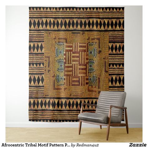 Nigerian Art, African Textiles Patterns, African Home, Motif Pattern, African Textiles, African Pattern, Printed Tapestries, Digital Illustrations, Modern Bohemian