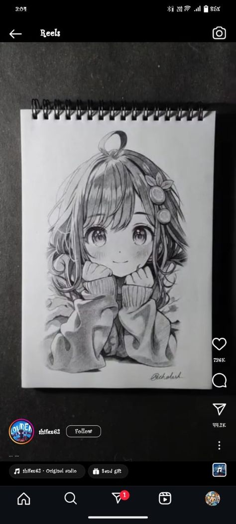 Girl Animes Manga Drawing, Anime Pencil Art Drawings, Anime Drawing Girly Cute, Japanese Sketch Art Anime, Anime Girlies Drawing Sketch, Anime Sketch Girly, Cute Anime Drawing Pencil, Pencil Sketches Portrait, Girls Drawing Sketches