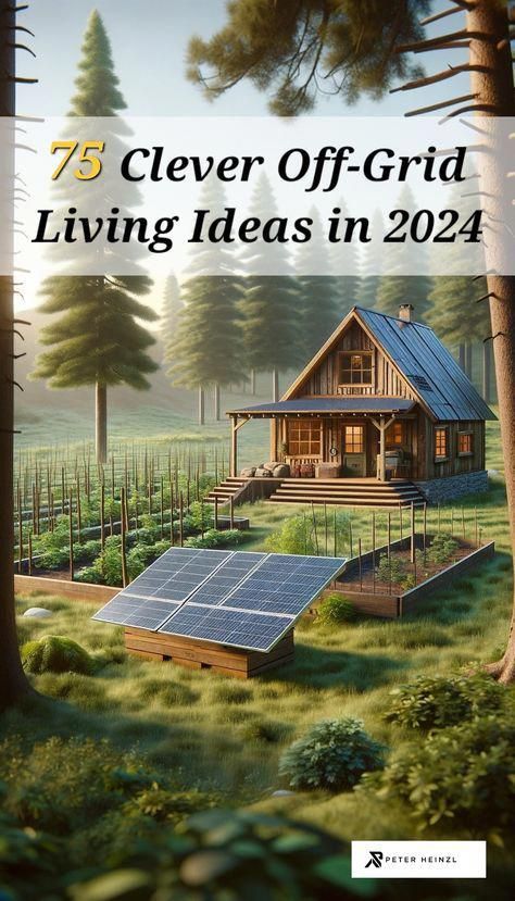 Transform your approach to sustainable living with our list of 75 off grid living ideas! Find groundbreaking, eco-conscious ideas for a better life. Sustainable Off Grid Home, Off The Grid Power Ideas, How To Build A Self Sustaining Home, Off Grid Living House, Off Grid Glamping, Off Grid Modern Home, Community Living Ideas, Off Grid Homestead Houses, Off Grid Homestead Sustainable Living