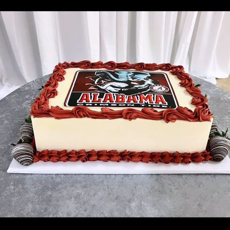 Alabama Grooms Cake, Alabama Cake, Alabama Cakes, Cake Congratulations, Alabama Crimson Tide Football, Groom Cake, Crimson Tide Football, Wedding 2025, Grooms Cake