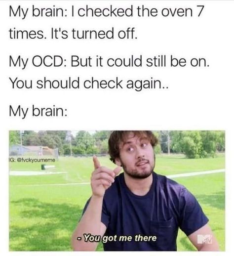 OCD is not a joke. Memes Humor, E Card, I Got You, Dankest Memes, Really Funny, I Laughed, Funny Jokes, Funny Pictures, Funny Quotes