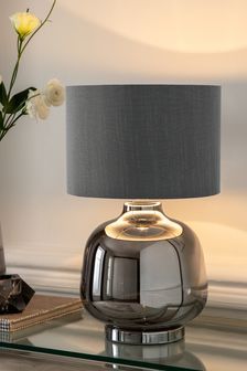 Bedside Lamps Ideas Night Stands, Bedside Lamps Ideas, Luxury Table Lamps, Lamps Bedroom, Touch Table Lamps, Touch Table, Table Lamps Living Room, Grey Table Lamps, Fancy Lights