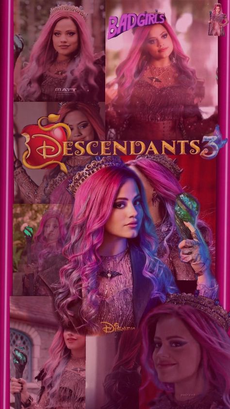 Descendants 3 Wallpaper, Audrey Aesthetic Descendants, Descendants Background, Uma From Descendants, Audrey Descendants, Descendants Wallpaper Aesthetic, Audrey From Descendants, Descendants 4 Wallpaper, Descendants Audrey