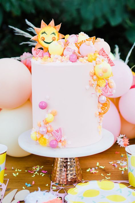 Kids Birthday Parties | Browse Wedding & Party Ideas | 100 Layer Cake Kids Pool Party Ideas, Pool Birthday Cakes, Summer Party Cake, Kids Pool Party, Summer Birthday Cake, Summer Kids Party, Pool Party Cakes, Pool Cake, Sunshine Birthday Parties