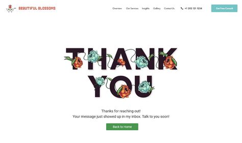 Thank You Website Page, Logo Thank You Design, Thank You Page Design Website, Thank You Page Design, Thank You Page, Web Design Websites, Examples Of Logos, Appreciation Message, Web Page Design