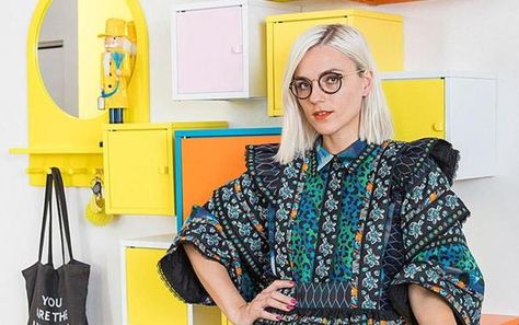 MassArt alum Erin Robertson is planning some unusual collaborations and vowing to embrace “slow fashion.” Erin Robertson, Fashion Leaders, Angler Fish, Project Runway, In Boston, Design Model, All About Fashion, Slow Fashion, New York Fashion Week