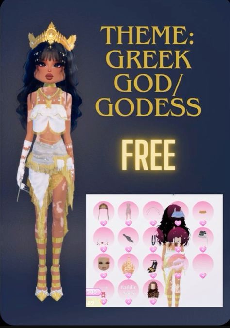 #winter outfits2024# Dress To Impress Theme Greek God/goddess, Dti Theme Greek Goddess, Greek Gods And Goddesses Dti Outfit, Dti Greek God / Goddess, Dti Theme Top Model, Goddess Dress To Impress, Greek God Dress To Impress, Greek God Outfit, Greek Goddess Dress To Impress