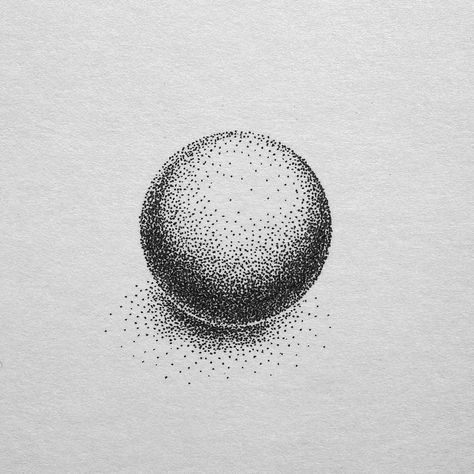 Stipple Illustration, Pointalism Art, Pointillism Tattoo, Stippling Drawing, Dotted Drawings, Stippling Art, Handpoke Tattoo, Pen Art Drawings, Geometric Design Art