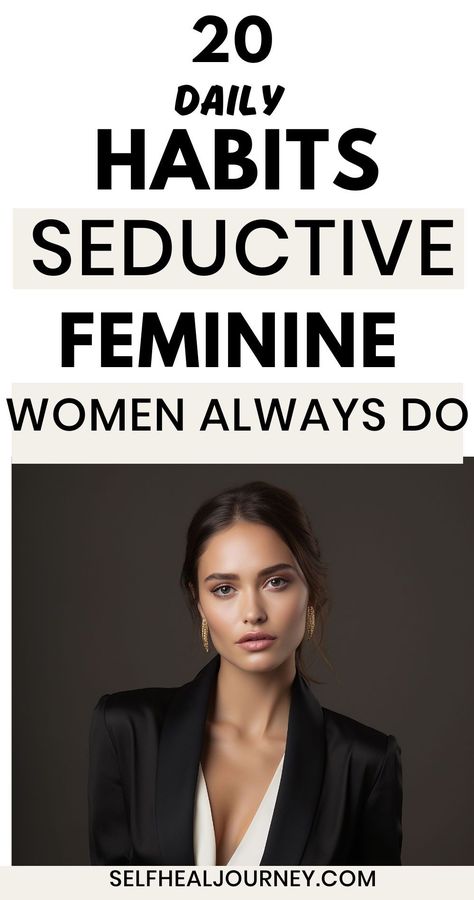 Read the empowering article to  learn how to be more feminine and confident. Yes! Make them obsessed with you! Uncover the art of seduction and charm. How To Feel More Attractive, How To Be More Feminine Black Woman, How To Show Confidence, How To Be Bold And Confident, How To Be Glamorous, Unattainable Woman, How To Become Sexier, How To Be Ladylike, How To Be Hotter Woman