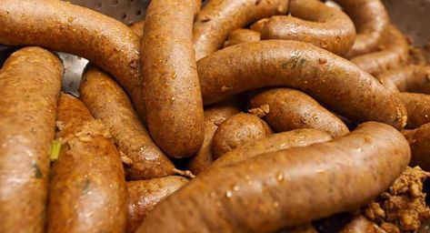 How To Cook Boudin In Different Ways How To Cook Boudin Sausage, Boudin Air Fryer, Cajun Boudin Recipe, Smoked Boudin, How To Cook Boudin, Boudin Recipe, Boudain Recipes, Boudin Sausage, Delmonico Steak