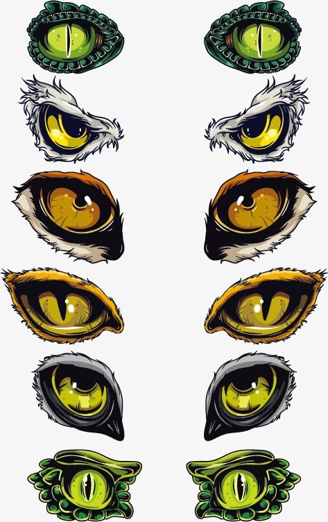 Vector Illustration Tutorial, Eyes Vector, Art Moto, Collage Quilting, Animal Eyes, Spooky Eyes, Drawing Software, Eye Illustration, Monster Eyes