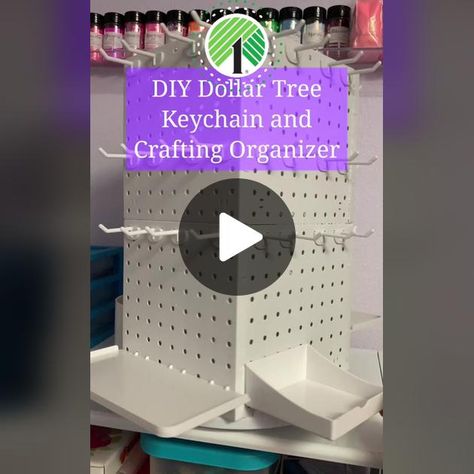 TikTok · JnE Crafty Creations Ways To Display Keychains, Diy Keychain Display Stand, Diy Dollar Tree Pegboard Ideas, Diy Keychain Holder Display, Diy Keychain Display Ideas, Diy Peg Board Display, Dollar Tree Pegboard Ideas, Diy Pegboard Display, Diy Keychain Display