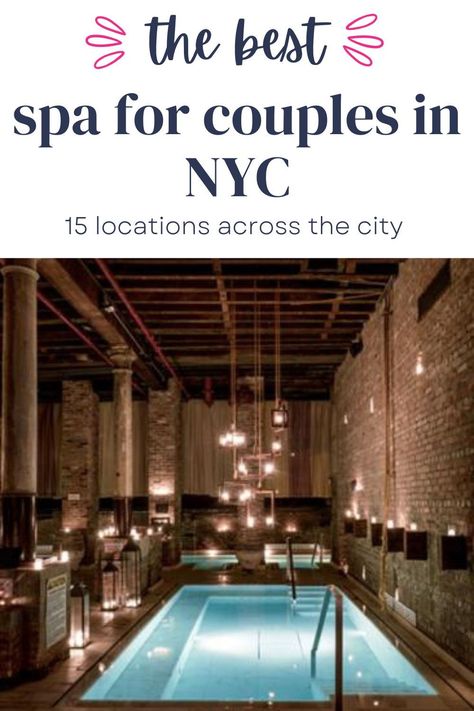 Discover the best spa for couples in NYC with must-experience treatments and options throughout ten distinct neighborhoods. The very best spa days are even sweeter when shared with the ones you love. So, the next time you and your date need a romantic getaway, might I recommend visiting one of the best spas in New York City? You’ll thank me later! Best Spas In Nyc, Nyc Spa Day, Nyc Couples Trip, New York Spa, Best Spas In The Us, New York Honeymoon, Nyc Spa, Nyc Honeymoon, Couples In Nyc