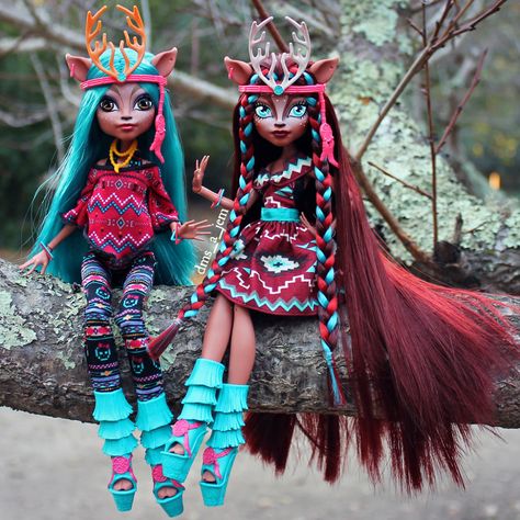 Isi and Custom Isi | Cori | Flickr Monster High Isi Dawndancer, Novi Stars, Arte Monster High, Monster High Party, Catty Noir, Custom Monster High Dolls, Monster High Custom, Love Monster, Fantasy Art Dolls