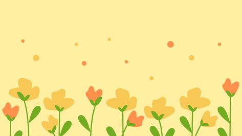 Indie Wallpaper Desktop, Floral Desktop Wallpaper Aesthetic, Cute Flower Laptop Wallpaper, Aesthetic Yellow Desktop Wallpaper, Cute Windows Wallpaper Desktop Backgrounds, Cute Yellow Desktop Wallpaper, Yellow Background Computer, Smiley Desktop Wallpaper, Yellow Wallpaper Macbook