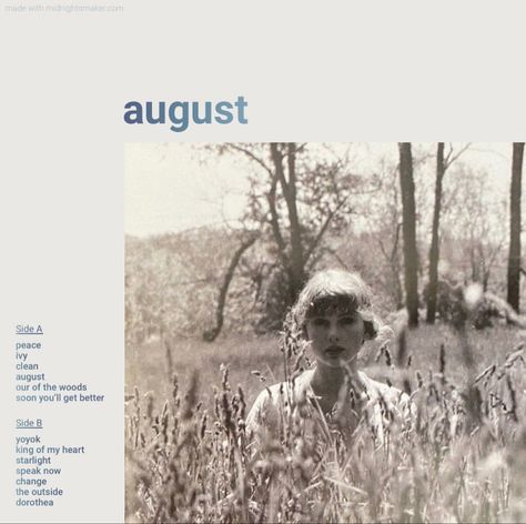 august | birth months as albums Playlist To Make, Taylor Swift Youtube, Taylor Swift Playlist, Taylor Swift Jokes, Taylor Swift Swiftie, August Taylor, Swift Facts, Concept Album, Taylor Swift Facts