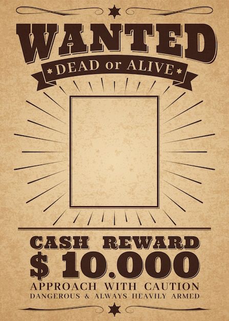 Monochrome Posters, Cowboy Posters, Wild West Theme, Western Posters, Poster Vintage Retro, Wanted Poster, Dead Or Alive, Distressed Texture, Paper Background Texture