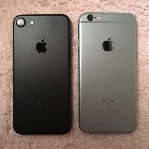 iPhone 7 and iPhone 6s😍 Iphone Phone, Apple Products, Iphone 6s, Iphone 6, Iphone 7, Instagram Story, Keyboard, Iphone, Collage