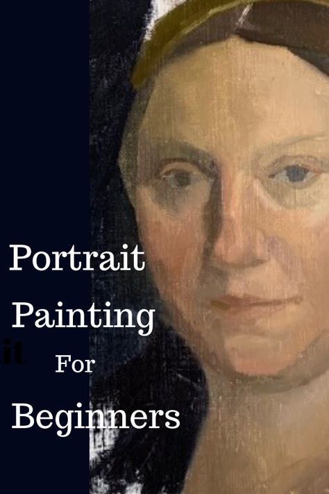 Oil Painting Tutorials, Portrait Painting Tutorial, Paint A Portrait, Oil Portrait Painting, Acrylic Portrait Painting, Oil Painting Tips, Oil Painting Lessons, Portrait Tutorial, Hans Holbein