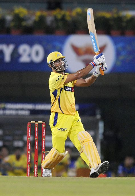 Mahendra Singh Dhoni hits a six against Sunrisers Hyderabad on Thursday Dj Bravo, Dhoni 7, Thala Dhoni, Dhoni Quotes, Mahendra Singh Dhoni, Ipl 2022, M S Dhoni, Ms Dhoni Wallpapers, Dhoni Photos