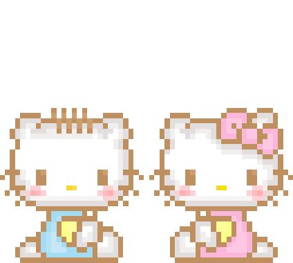 Pixels Hello Kitty And Dear Daniel Gif, Pixel Sanrio Gif, Hello Kitty Pixel Gif, Daniel And Hello Kitty, Sanrio Gif, Hello Kitty Gif, Pixel Gift, Gif Pixel, Pixel Gif