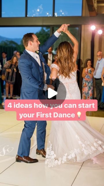 WeddingDance.net on Instagram: "Your ENTRANCE will set the mood for the rest of your dance🙌 Learn your First Dance with “Dancing With The Stars” PROs Daniella Karagach and Pasha Pashkov🪩 Links in bio 👆#firstdance #weddingdance #weddingdress #weddingweekends #wedding #groom #bride #dance #love #weddingtips #weddingdanceinspo" First Dance Entrance, First Dances At Wedding, First Dance Wedding Ideas, Easy First Dance Moves, Wedding First Dance Moves, Easy First Dance Moves Wedding, Easy First Dance Wedding, Wedding Entrance Dance Ideas, Bride And Groom Entrance Ideas