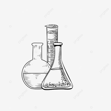 Line drawing chemical laboratory supplies Chemical Drawing, Chemistry Project, Rat Drawing, Chemical Laboratory, Wing Drawing, Chemistry Projects, Bottle Drawing, Logo Cloud, Hand Painted Bottles