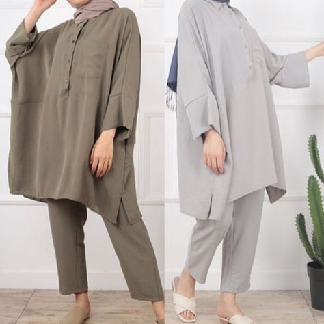 Islamic Outfits For Women, Islamic Outfits, Short Tunic, Simple Kurta Designs, Trendy Shirt Designs, Muslim Outfits Casual, Stylish Short Dresses, Pakistani Fashion Party Wear, Fashion Top Outfits