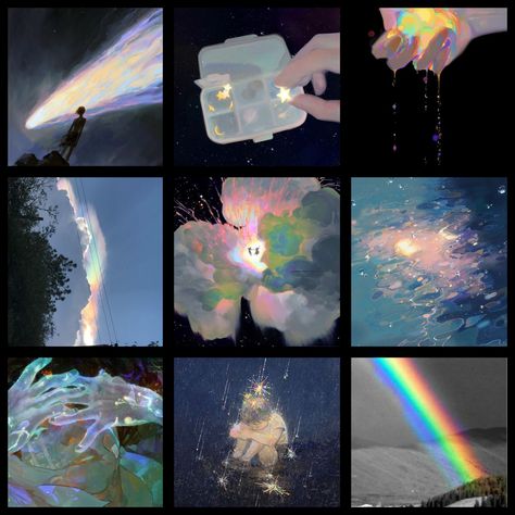 moodboard Rainbow Moodboard, Adopt Idea, Mood Board Inspiration, Mood Board Design, Aesthetic Images, Art Challenge, Art Block, Art Tips, Colour Schemes