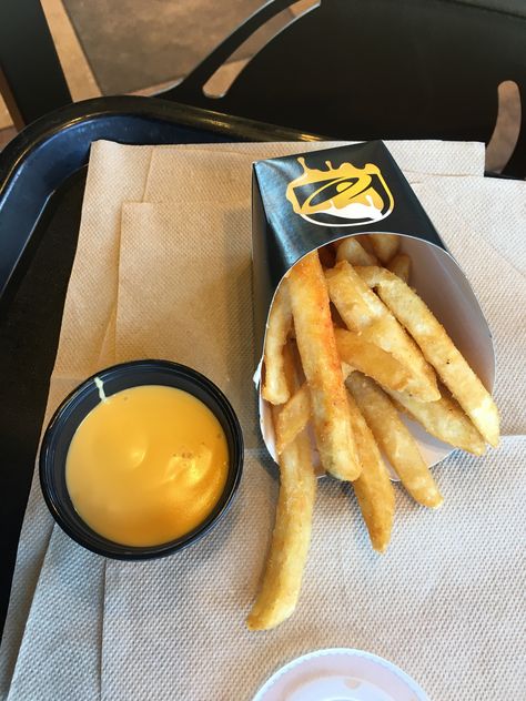 Nacho Fries at Taco Bell (January 26, 2018). Taco Bell Fries, Taco Bell Nacho Fries, Nacho Fries, Taco Bell, January 26, Food Obsession, Treat Recipe, Nachos, Aesthetic Food