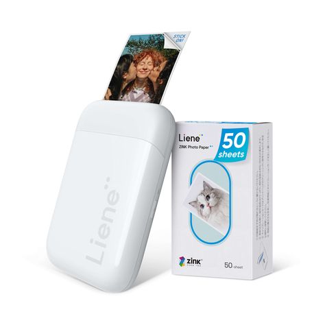 Liene Photo Printers | Liene-life Picture Printer, Small Printer, Portable Photo Printer, Phone Photo, Mobile Printer, Memory Maker, Mini Phone, Print Photos, Capture Memories