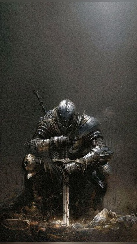 Knight Aesthetic Dark, Knight Aesthetics, Dark Fantasy Knight, Warrior Wallpaper, Knight Fantasy, Knight Aesthetic, Knight Wallpaper, Dark Souls Wallpaper, Dark Souls Artwork