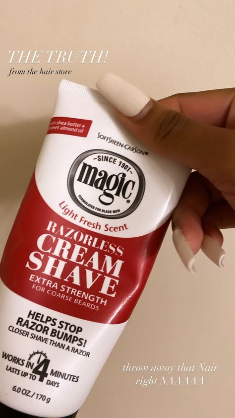 Stories • Instagram Magic Shave Cream, Magic Shave, Body Hygiene, Razor Bumps, Hair Stores, Close Shave, Men Cream, Light Magic, Body Care Routine