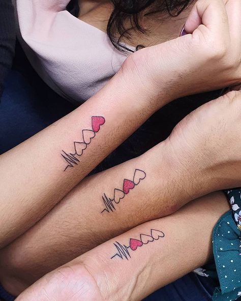 Tattoos Woman Wrist, Stars Wrist Tattoo, Wrist Tattoos Family, Family Outline, Best Wrist Tattoos, Tattoo Year, Star Tattoo On Wrist, Unique Sister Tattoos, Women Growth