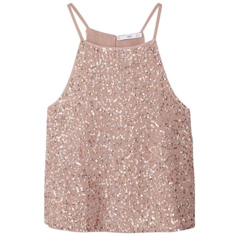 Mango Sequined Top, Pastel Pink ($29) ❤ liked on Polyvore featuring tops, shirts, tank tops, crop tops, sequin sleeve top, sparkly crop top, spaghetti strap crop top, sequin top and sleeveless shirts Pink Sequin Top, Pastel Tops, Sparkly Crop Tops, Spaghetti Strap Shirt, Glitter Shirt, Sequined Top, Sparkly Top, Sleeveless Shirts, Sequin Shirt