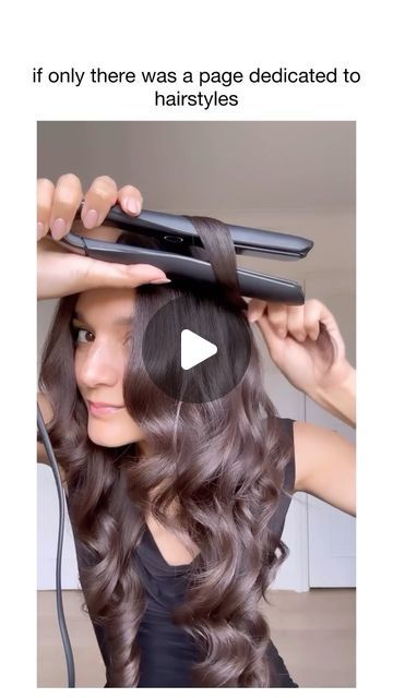 Hairz Diy’s 😍✨💗 on Instagram: "The easiest way to curl your hair with a straightener ~ using the @ghdhair Chronos styler . . . #hairproduct #hairtools #styler #ghdhair #hairspiration #hairstylingtools #curlyhair #hairstyling #hairstyles #hairgoals #hairideas #hairinstagram #besthair #hairbeauty #hairstyled #hairtutorial #hairdo #hairtutorials #hairtutorialvideo #hairvideotutorial #tutorialhair #tutorialhairdo #hairinspo #hairspo #hairvideos" Way To Curl Your Hair, Hair With A Straightener, Ghd Hair, Curl Your Hair, Hair Videos Tutorials, July 15, Hair Videos, Hair Tools, Hair Goals