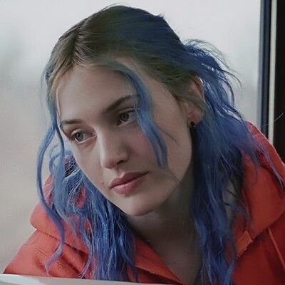 Clementine Eternal Sunshine, Clementine Kruczynski, Oh My Darling Clementine, Eternal Sunshine Of The Spotless Mind, Aesthetic Profile, Pinterest Aesthetic, Eternal Sunshine, Kate Winslet, Blue Hair