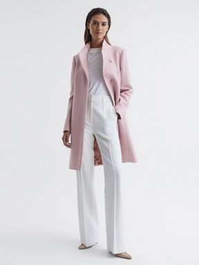 Women's Coats and Jackets - REISS Reiss Coat, Mid Length Coat, Core Wardrobe, Business Outfits Women, Asymmetric Neckline, Classic Coats, Camel Coat, Shearling Jacket, Business Outfits