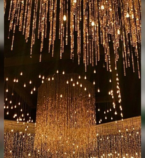 Prom Theme Golden Gala, Glamour Prom Theme, Golden Prom Theme, Gold Gala Decor, Gold Stage Decor, Gold Prom Decor, Golden Hour Prom Theme, Prom Set Up Ideas, Gold Prom Theme