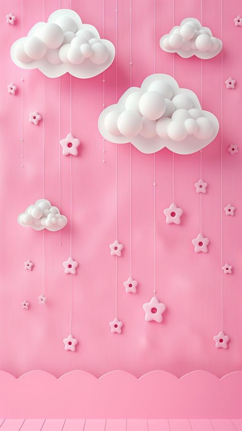 Pink Mobile Wallpaper, Cute Wallpaper Backgrounds Phone Wallpapers Pink, Mothers Wallpaper, Sky Pink Wallpaper, Pink Simple Wallpaper, Pink Cloud Aesthetic, Girls Phone Wallpaper, Pink Dreamscape, Dreamscape Wallpaper