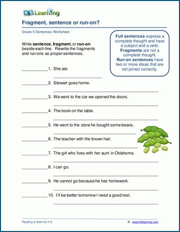 Run On Sentences Worksheets, Fragments And Run On Sentences, Grammar Worksheets Grade 5, Comma Splice, Book Anatomy, Sentence Worksheet, Sentences Worksheet, Sentence Fragments, Run On