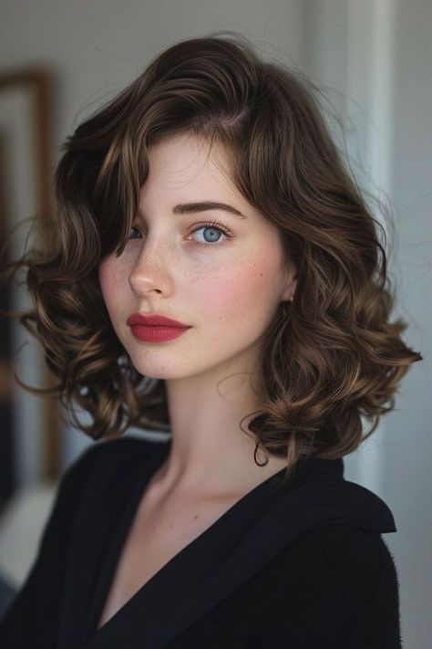 Classic Mid Length Haircuts, Different Women Haircuts, The Most Beautiful Model, Hair Lines Women, Short Haircuts Layers, Haircut Ideas Medium Hair, Korean Women Hairstyle, Straight Long Hairstyles Ideas, Very Long Wavy Hair