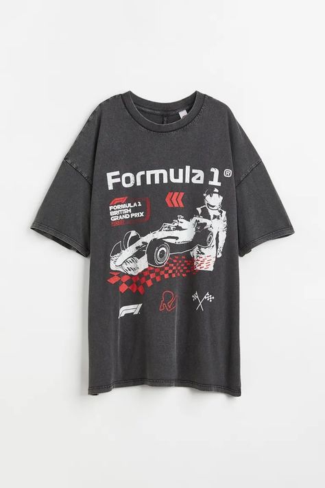 H And M Shirts, Race Day Outfits, Baggy T-shirt, Shoes Outfit Fashion, Outfit Formulas, T Shirt Oversize, Simple Trendy Outfits, Looks Chic, Oversized T Shirt