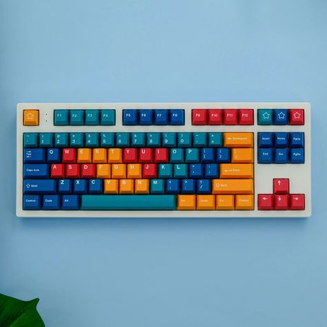 Specs ⚡ Total Keys: 129 Keys ⚡ PBT Dye Sublimation Keycaps ⚡ Cherry Profile Compatibility ⚡ Note: Only Keycaps included, no keyboard.  ⚡ DIY your unique 61/64/68/75/84/87/96/100/104/108 etc mechanical keyboard ⚡ Not compatible with Logi G610. Painted Keyboard, Green Keyboard, Unique Keyboards, Desktop Keyboard, Hot Candy, Home Panel, Keyboard Keys, House Games, Pinterest Room Decor