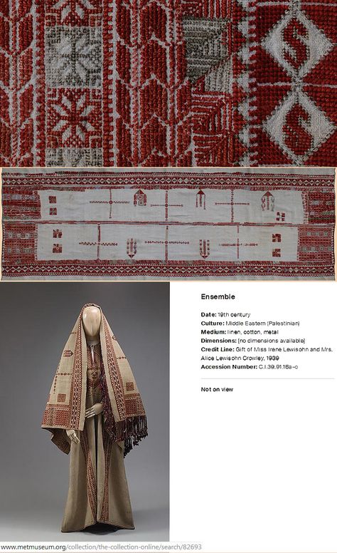 Islamic Middle Eastern Textiles - TextileAsArt.com, Fine Antique Textiles and Antique Textile Information Middle Eastern Embroidery, Arabic Textiles, One Piece Gown, Middle Eastern Fashion, Graphic Design Infographic, Couture Sewing Techniques, Selling Antiques, Couture Sewing, Antique Textiles