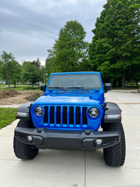 Hydro Blue Jeep Wrangler, Blue Jeep Wrangler, Dream Whip, Blue Jeep, Vintage Jeep, Motor Cycles, Jeep Wagoneer, Jeep Lover, Jeep Stuff