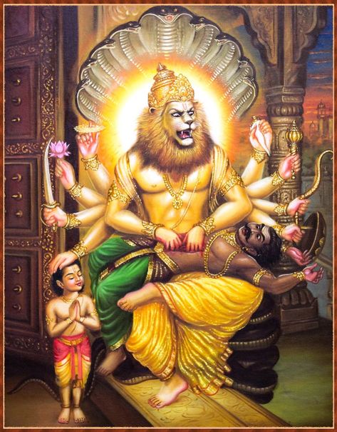 VISHNU ART on Tumblr - search: happy-nrsimha-caturdasi-ॐ-i-offer-my Narasimha Avatar Drawing, Narsimha God Art, Narsingh Bhagwan Images, Narasimha Drawing, Narsingh Avatar, Narsimha God, Narasimha Swamy Images, Narsingh Bhagwan, Narsimha Dev